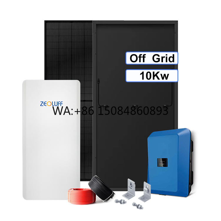 Off Grid Solar Kit - Çin 5kw Rüzgar Türbini Kitleri 48v-220v