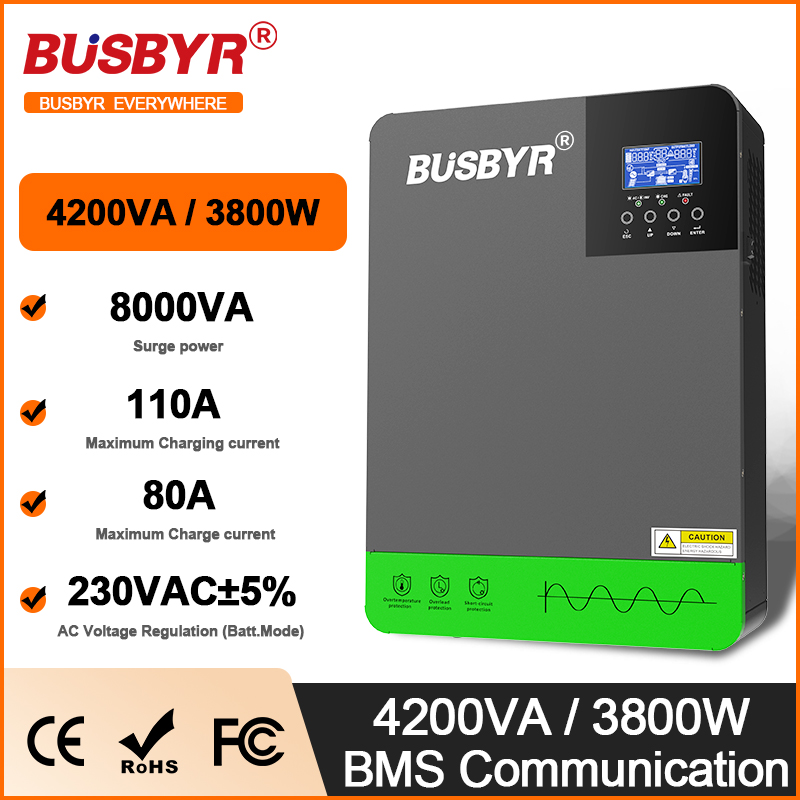 Mppt Charge Controller - 4.2KW 6.2KW Hibrit Solar İnvertörler 24V