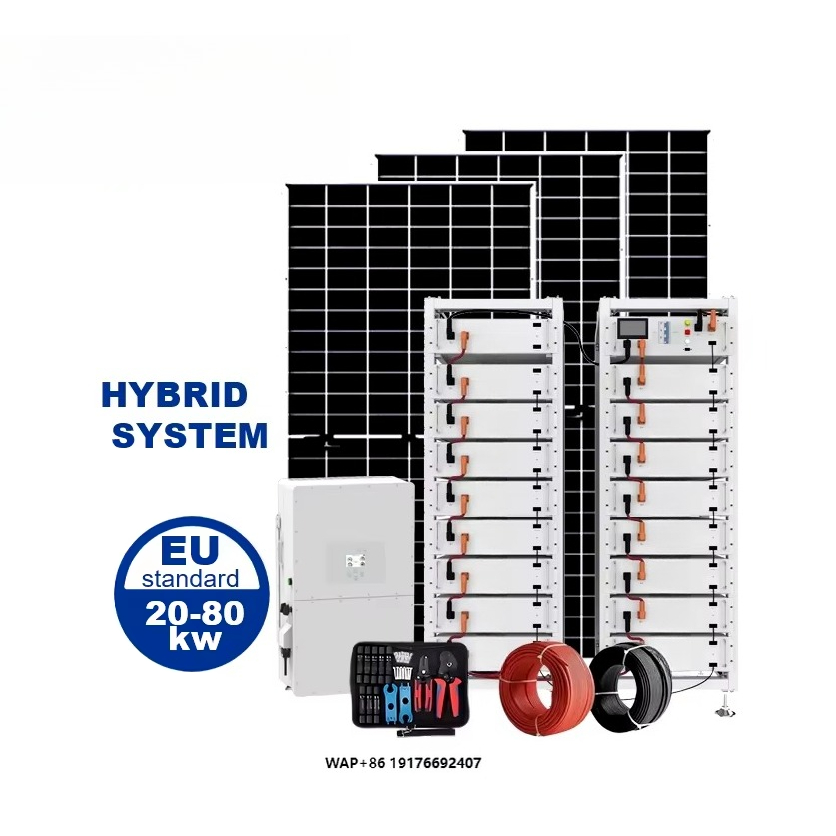 Off Grid Solar Kit - 20Kwh 30Kwh 50Kwh 80kw Açık/Kapalı Şebeke