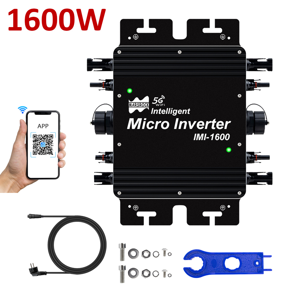 Off Grid Solar Kit - Izgara Sisteminde 1600W Mikro Güneş İnvertörü