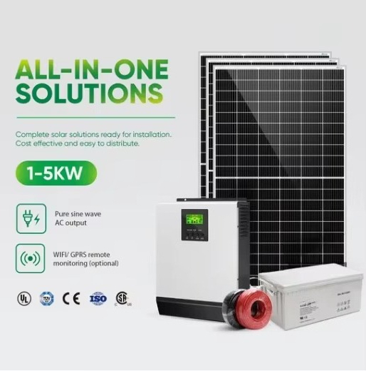 Off Grid Solar Kit - Komple Set Ev Tipi Güneş Enerjisi