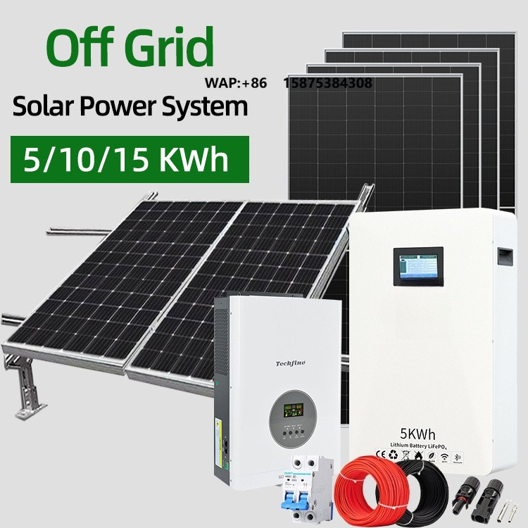 Off Grid Solar Kit - Fabrika Fiyatı 3kW Ev Tipi Şebeke