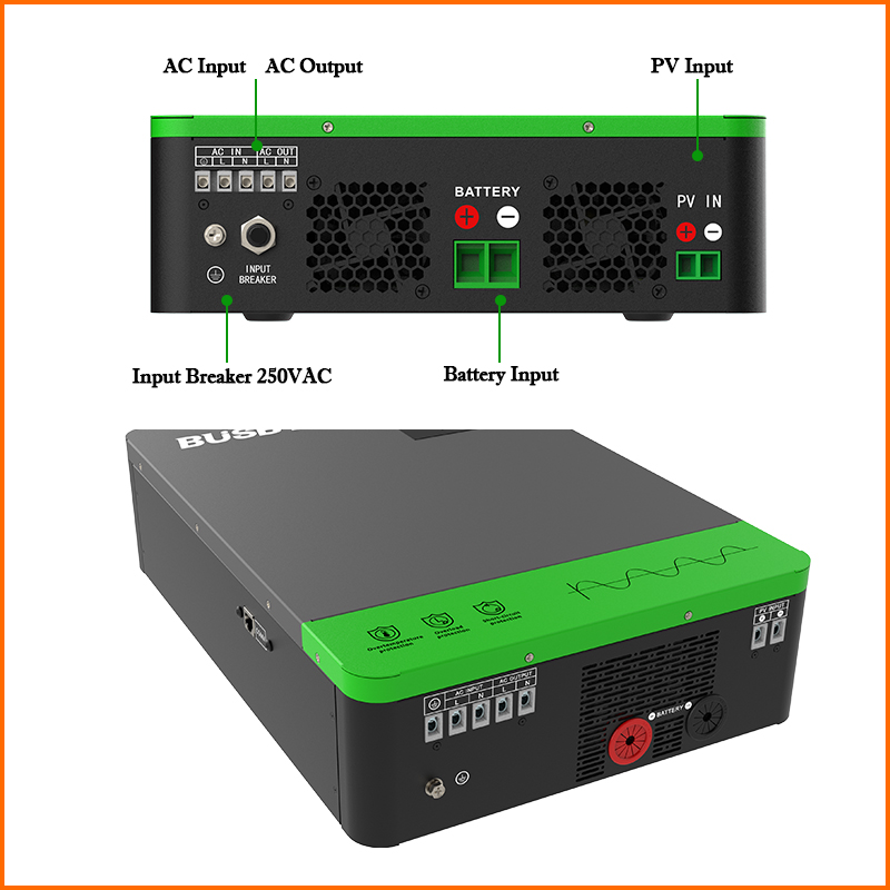 4.2KW 6.2KW Hibrit Solar İnver - Mppt Charge Controller incelemesi ve fiyatı