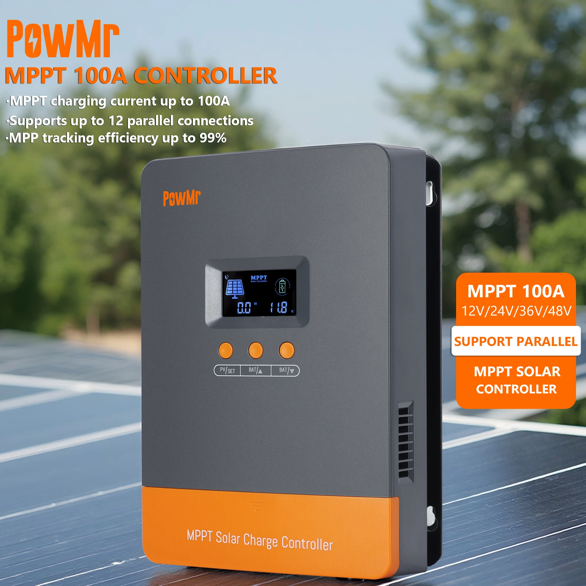 PowMr Çok Satan 12V 24V 48V Ak - Mppt Charge Controller incelemesi ve fiyatı