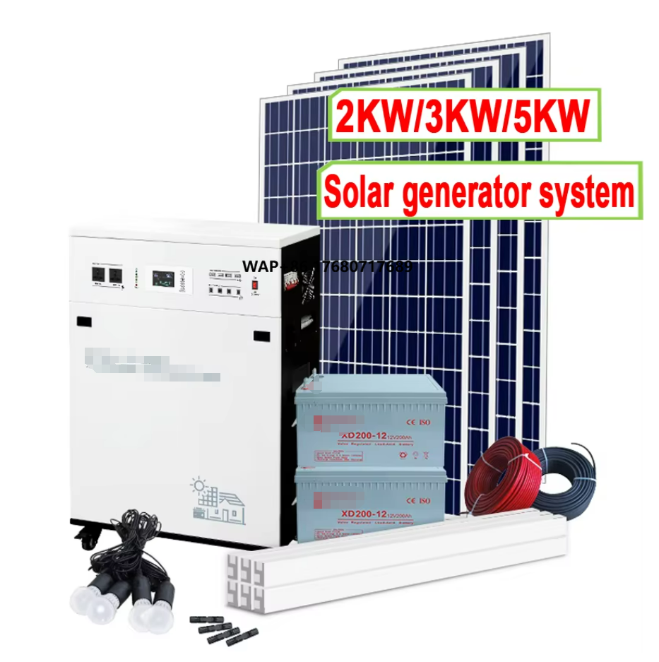 Fabrika Doğrudan Satış 48v 5kw - Off Grid Solar Kit incelemesi ve fiyatı