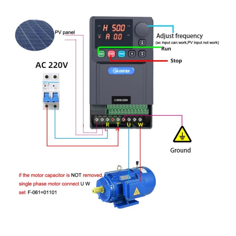 15KW PV Serisi Değişken Frekan - Mppt Charge Controller incelemesi ve fiyatı